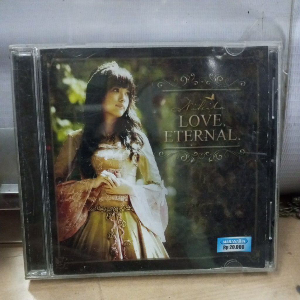 kaset cd ori , love eterna oleh nikita ,lagu rohani kristen