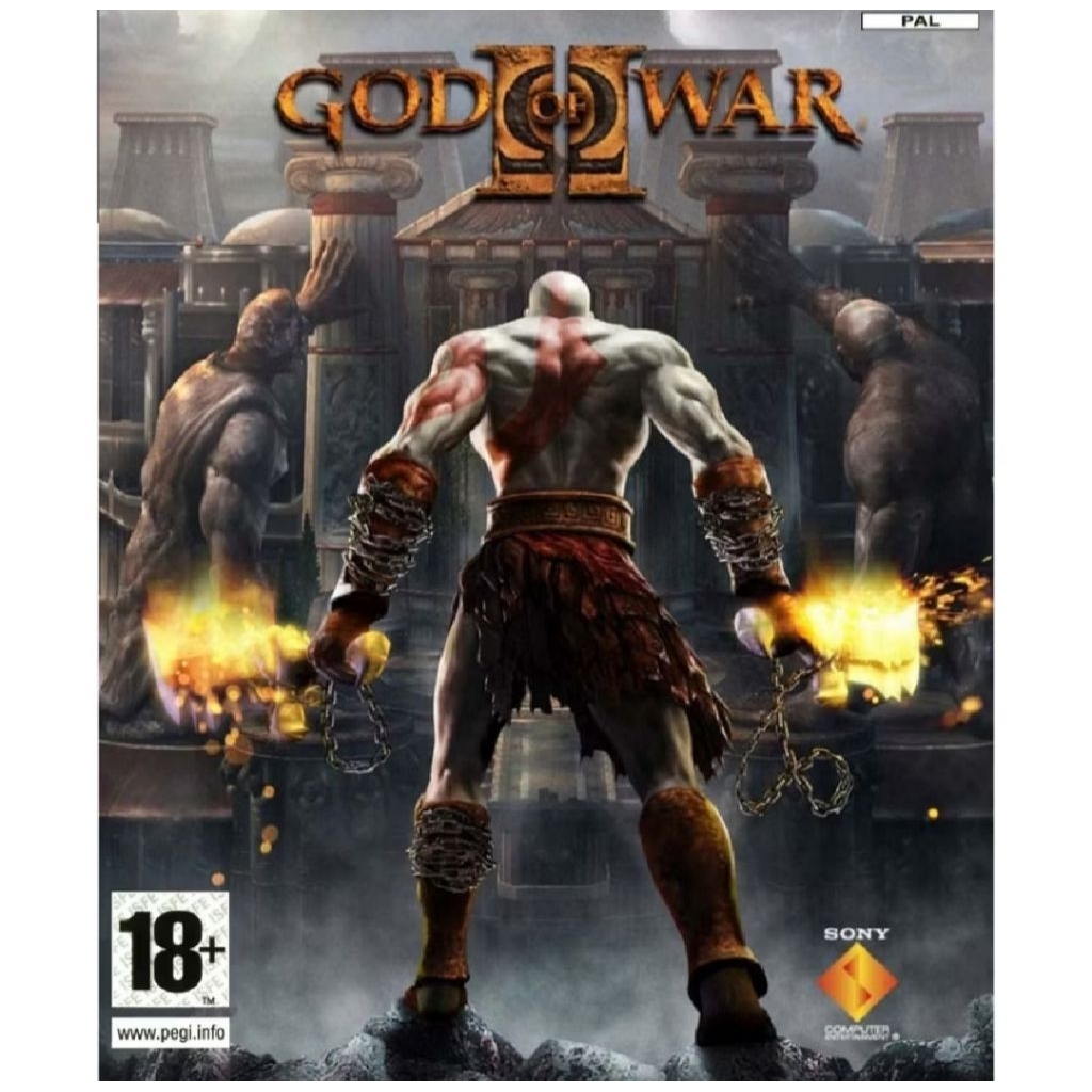 Kaset Playstation 2 PS2 God Of War 2