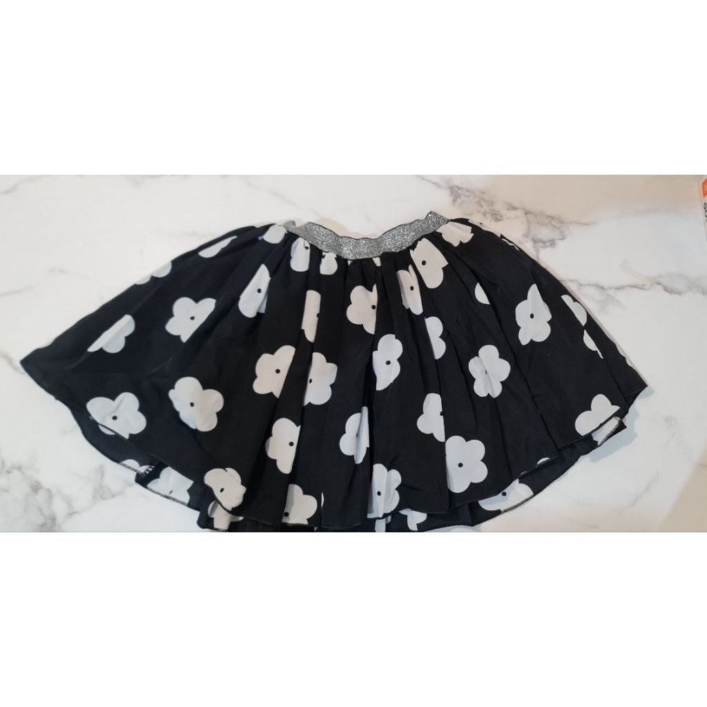 preloved Rok anak motif bunga / rok tutu