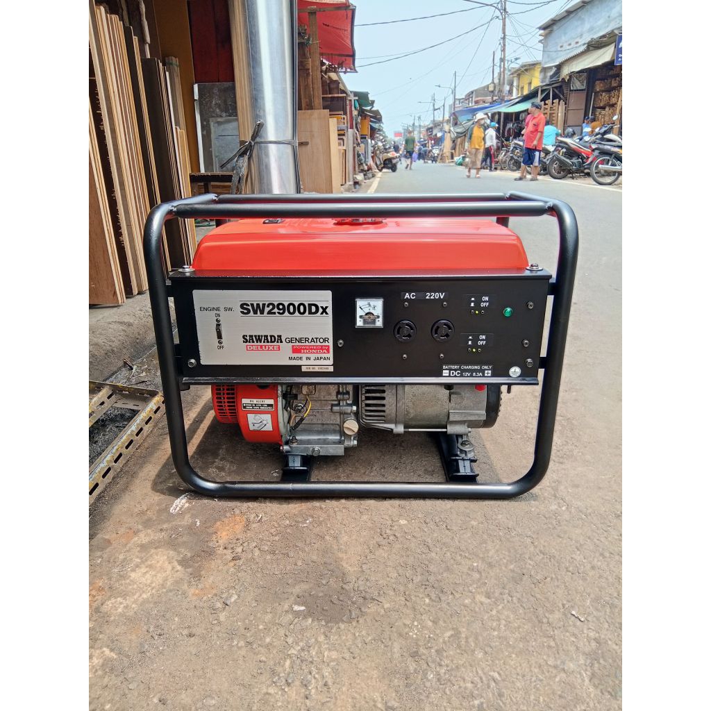 Mesin Genset Honda Sawada SW2900Dx/2000Watt