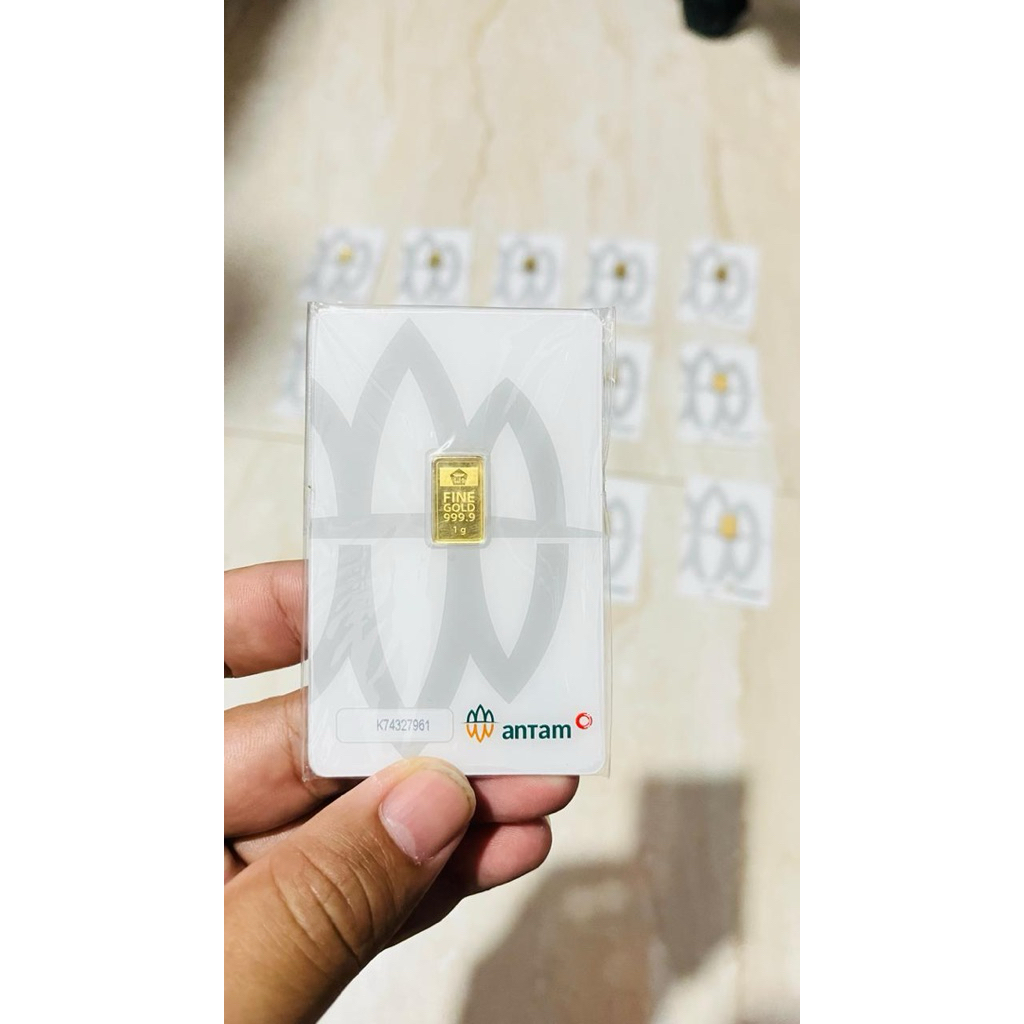(ANTAM) Logam Mulia Antam Certieye 1 Gram/Emas Antam 1 Gram