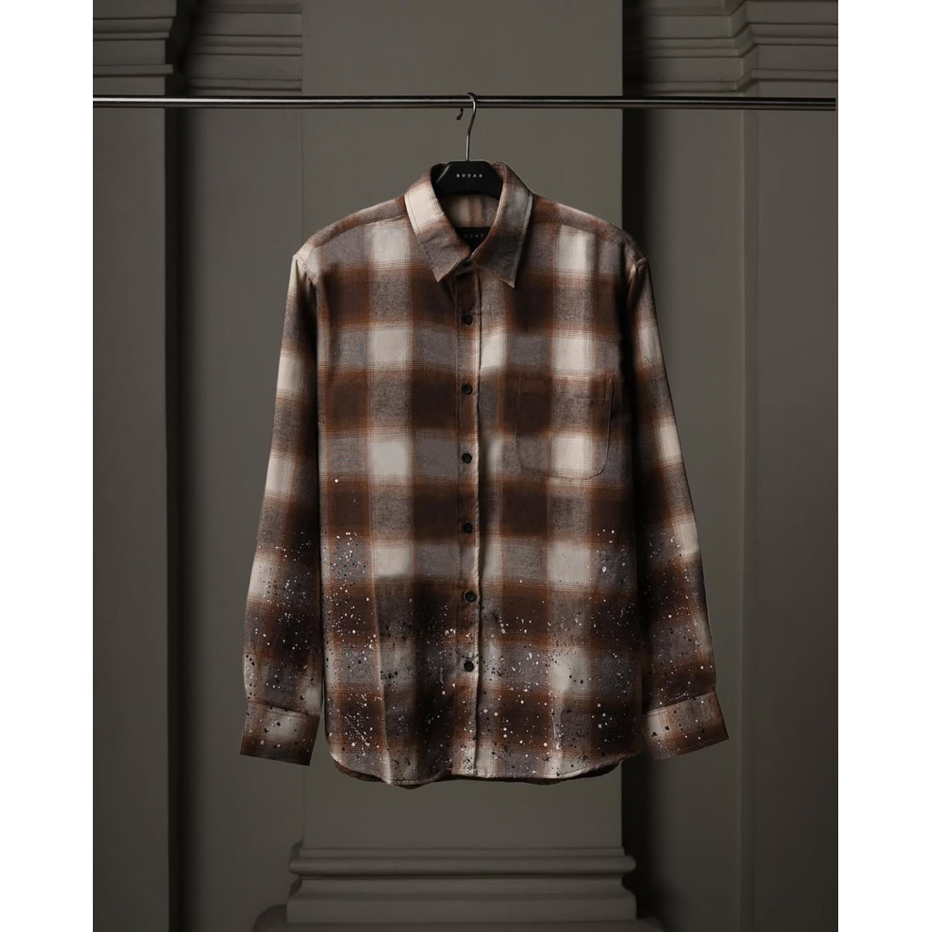 RUCAS FLANNEL VINTAGE BROWN
