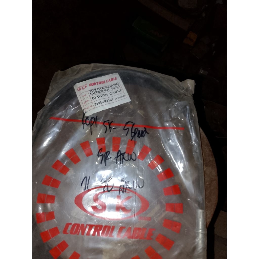 kabel kopling kijang 5k 5 speed