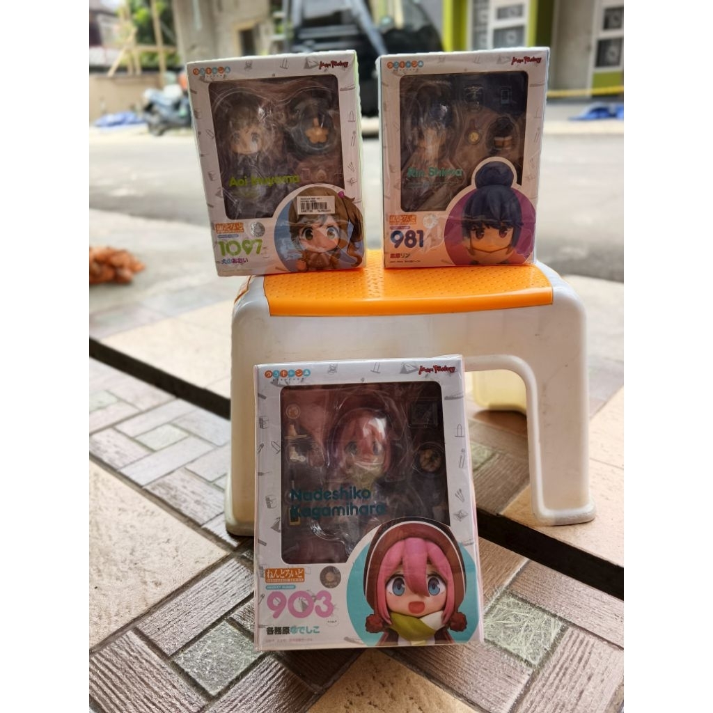 Bundle Nendoroid Yuru Camp Nadeshiko, Rin & Aoi