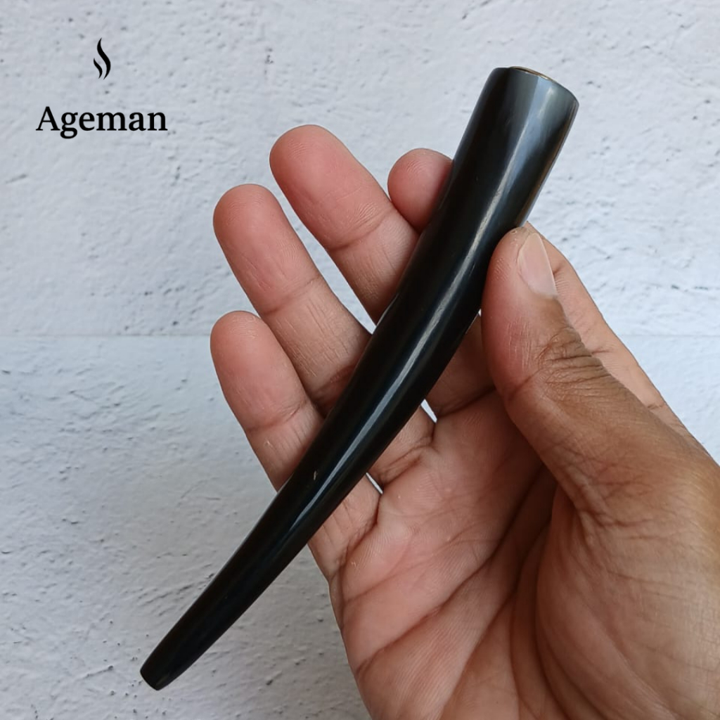 PREMIUM once pipa tanduk hitam super full padat mulus cangklong padud by ageman -ageman01