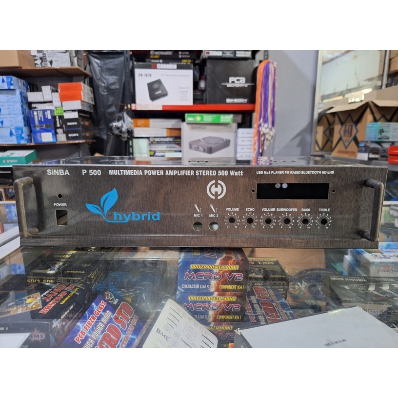 BOX POWER AMPLIFIER SOUND SYSTEM SINBA P500 HYBRID