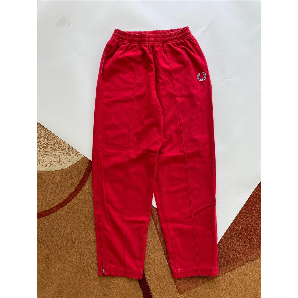 Celana Panjang by Fred Perry Women Longpants red