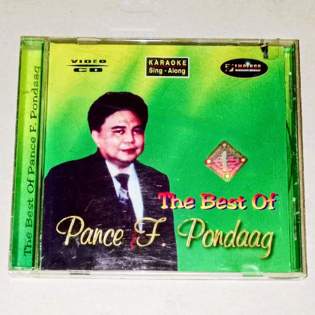 VCD Pance F. Pondaag - The Best Of V CD Karaoke Sing Along