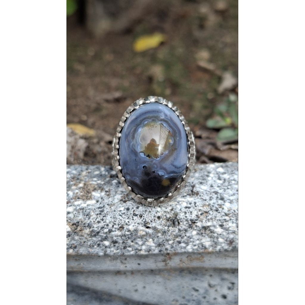 Akik Pamor Batu Lapak