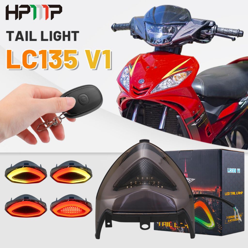 HPMP Lampu Belakang LED Yamaha LC135 V1 Modifikasi Lampu Sein Belakang untuk Yamaha Jupiter Mx Old L