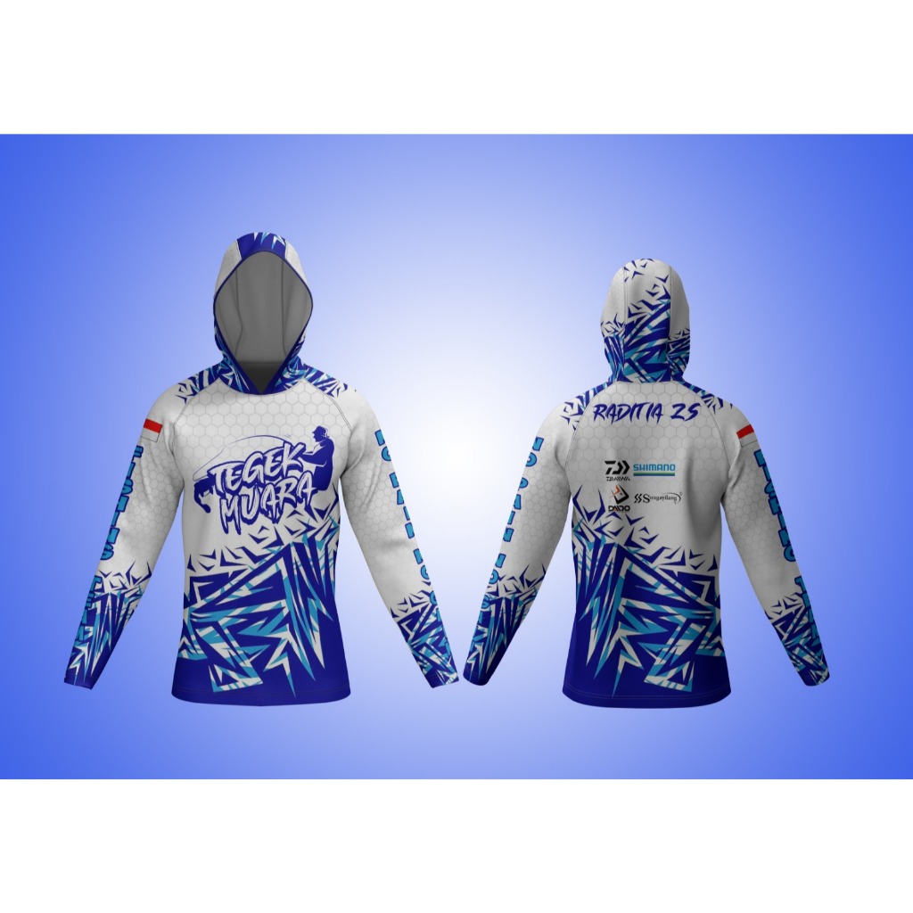 Mockup PSD Jersey Mancing