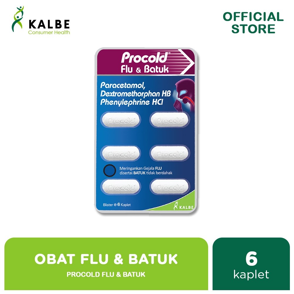 PROCOLD FLU & BATUK - Obat Flu & Batuk