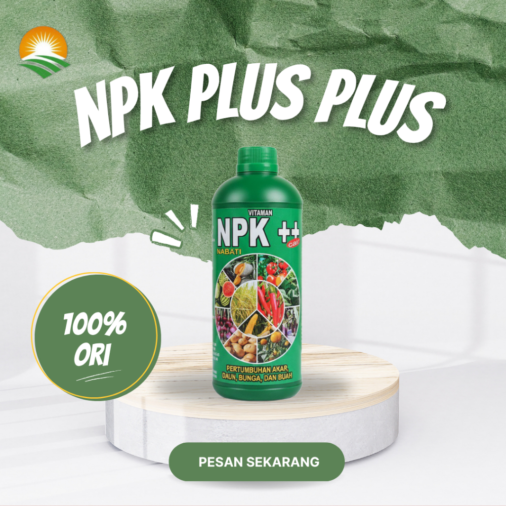 Npk Plus Plus 1 L - Bantu Pertumbuhan Akar - Batang - Daun - Bunga