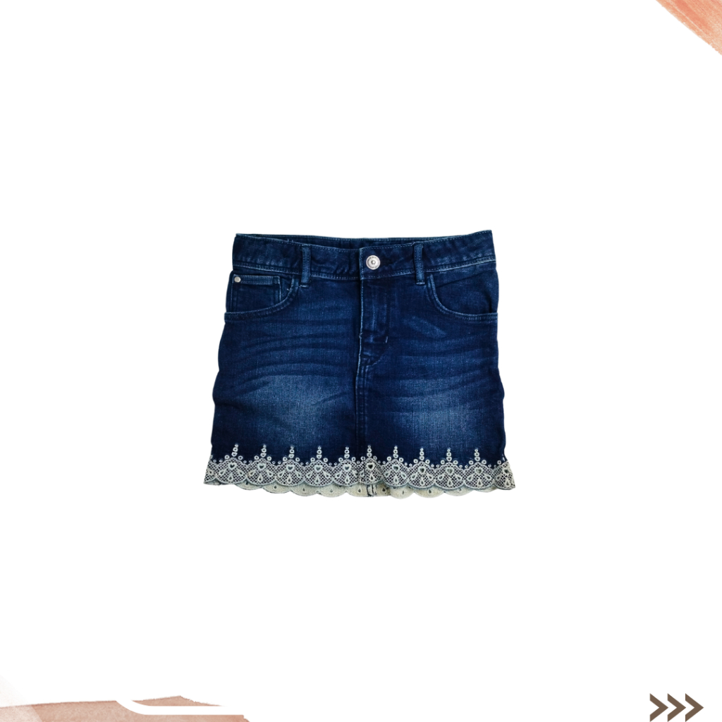 NEW - ROK PENDEK ANAK PEREMPUAN JEANS - H&M