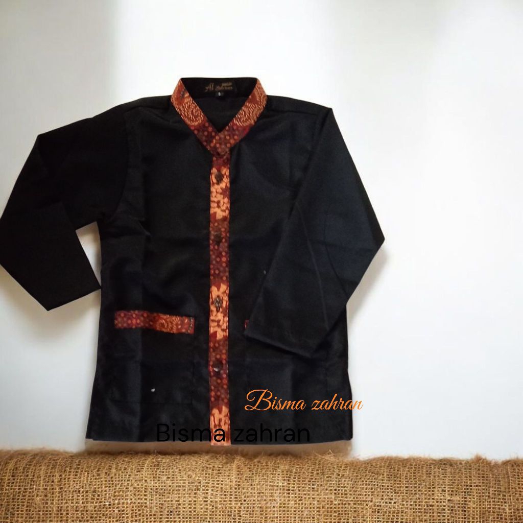 BAJU PANGSI ANAK /BAJU PANGSI BATIK /BAJU PANGSI SEKOLAH /ATASAN PANGSI ANAK