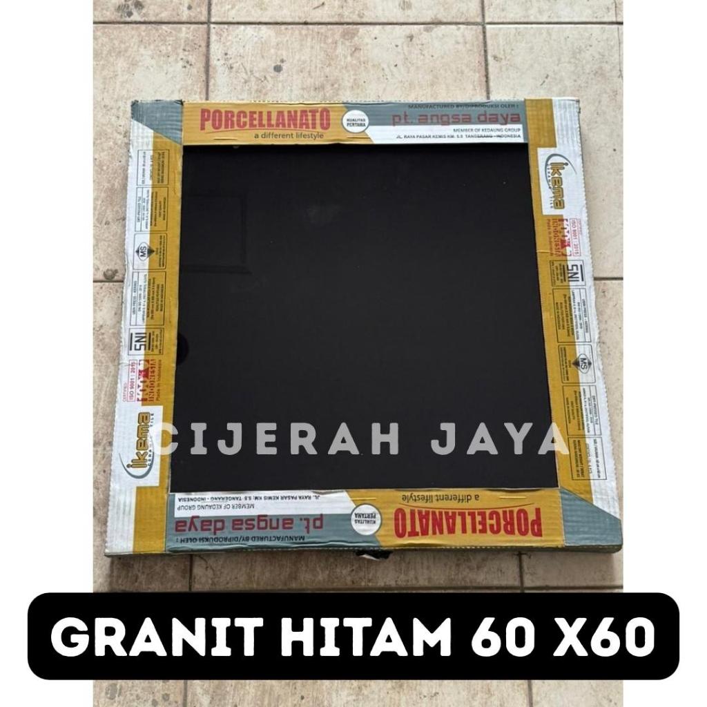 GRANIT LANTAI DINDING GRANIT HITAM POLOS GRANIT 60X60