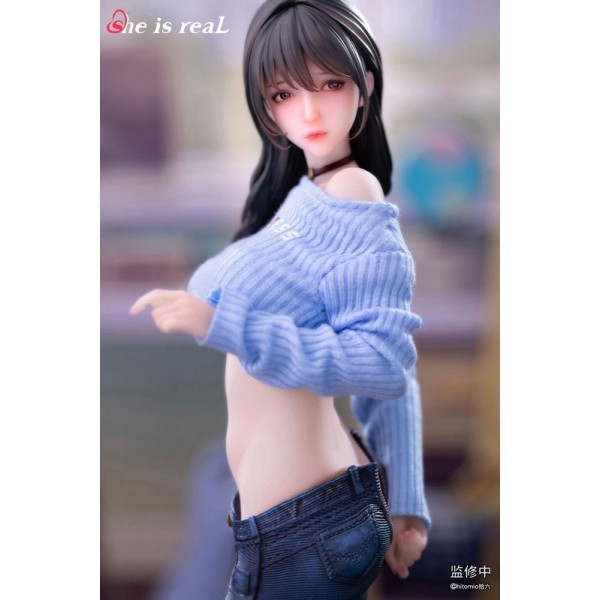 PVC Figure 1/6 Guitar Sister - Illustration by Hitomio [With Real Clothes]