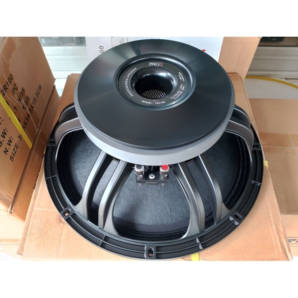 SPEAKER 15 INCH RCX 15C100 COIL 4 INCH