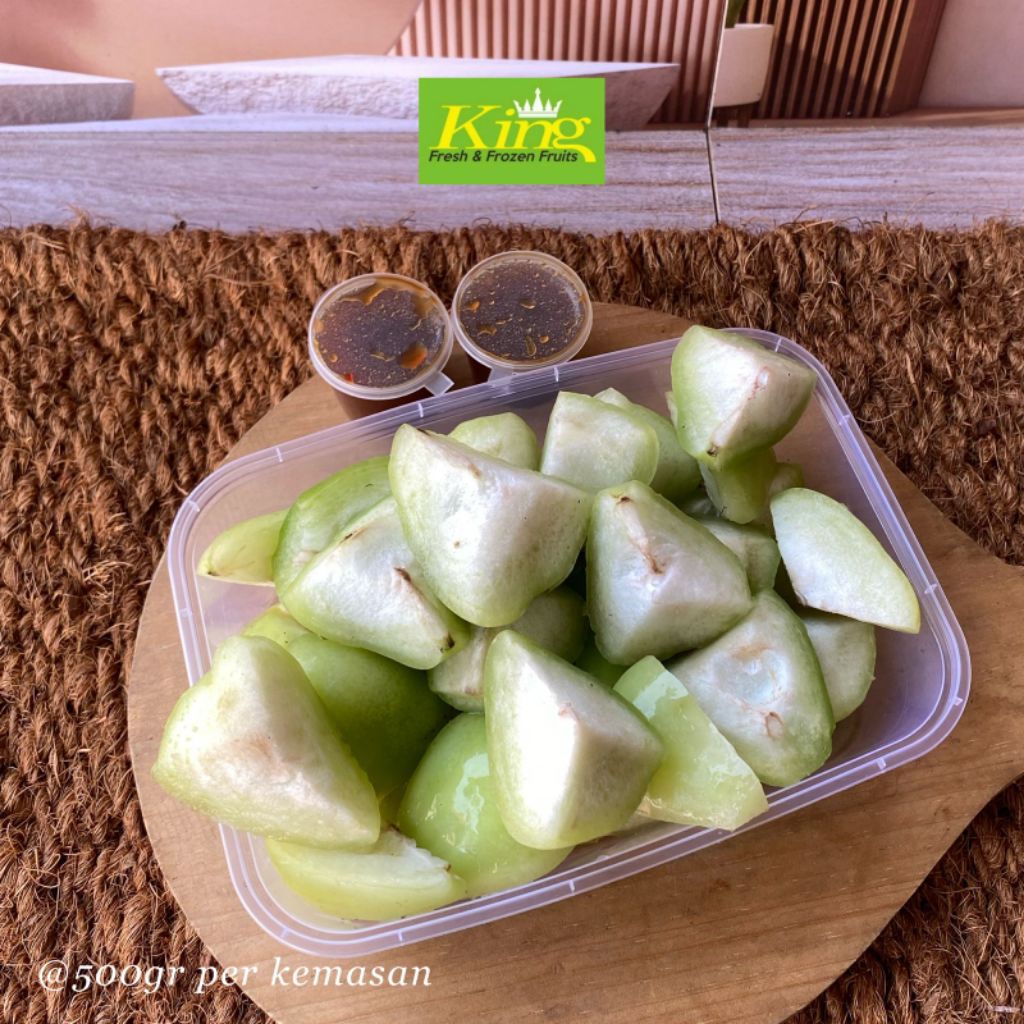 Rujak buah, rujak buah segar 500 gram, rujak bangkok, rujak manis