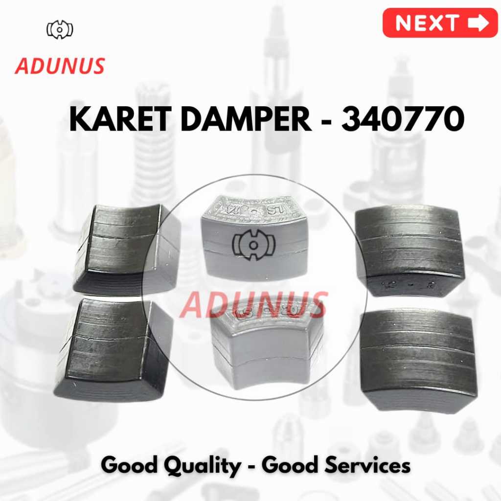 Damper 340770 - Karet Gubernur Governor Damper Canter Karet Otomatis PS125 PS 125 Canter