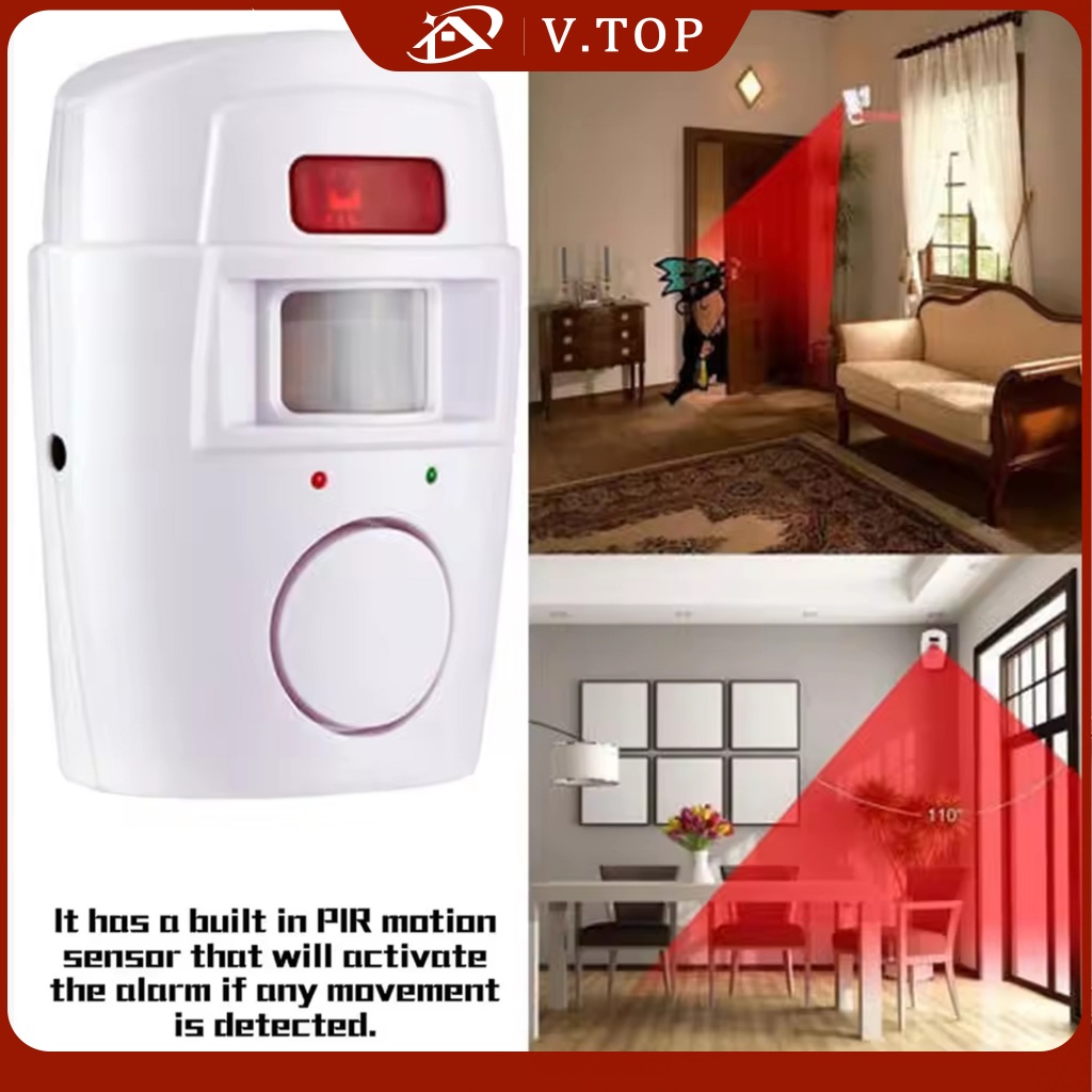 Alarm Sensor Gerak / Alarm Pendeteksi Gerak / Alarm Infrared Anti Maling