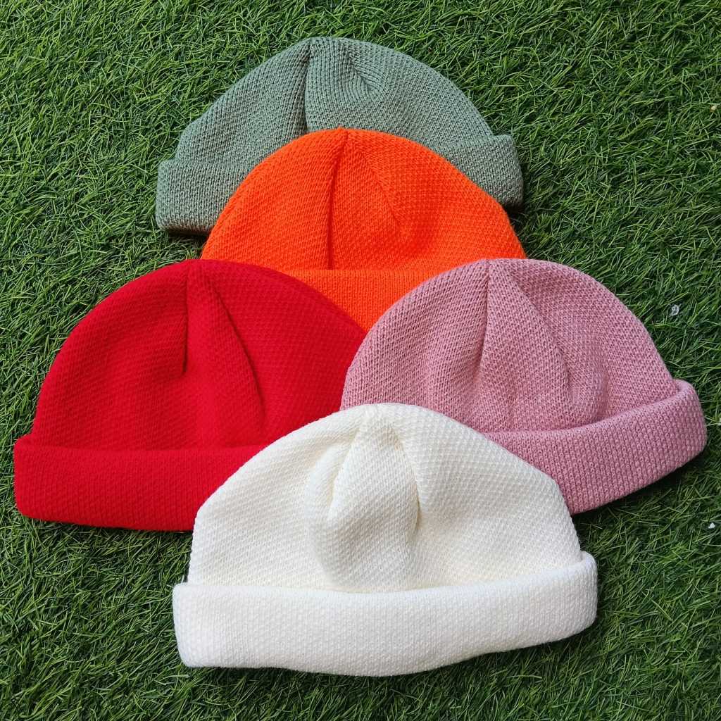 Beani Hat Topi Kupluk Pria Wanita Polos 7 Get