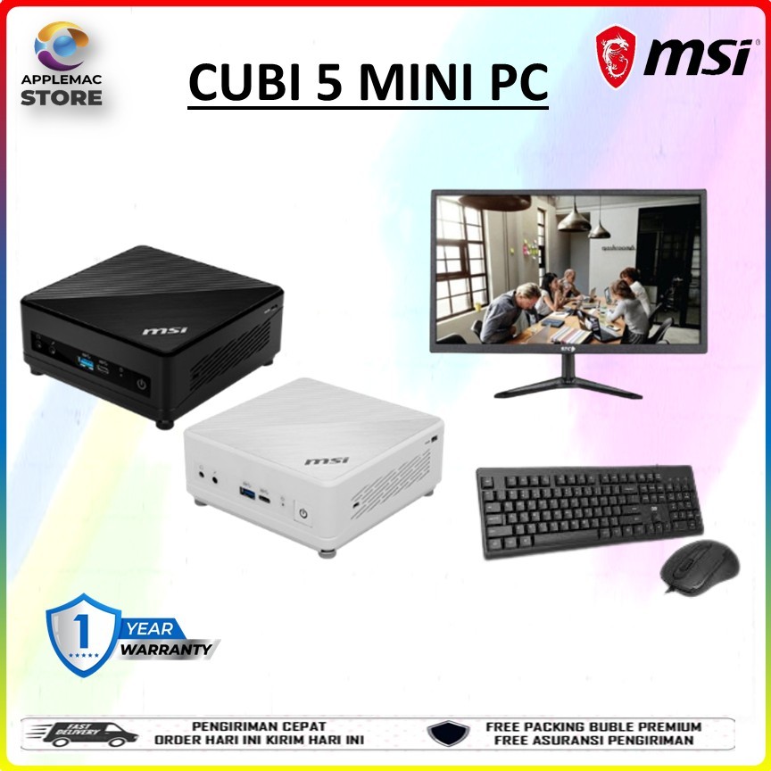 MSI MINI PC CUBI 5 | DESKTOP MINI PC PORTABLE