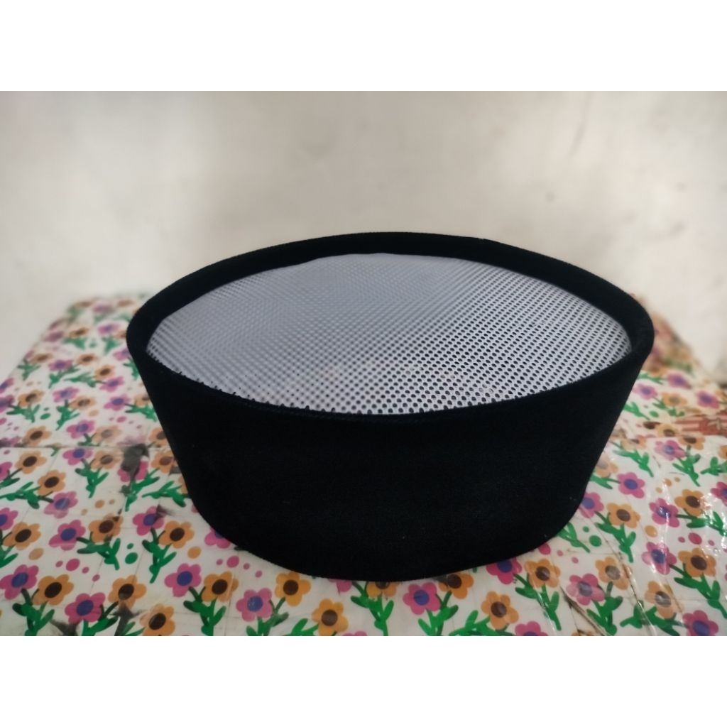 PECI,KOPIAH,SONGKOK FULL AC PUTIH TINGGI 7,8,9 CM