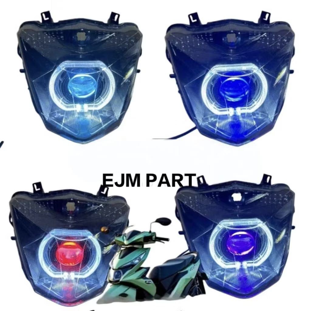 LAMPU DEPAN BEAT ESP BEAT STREET 2018 MODIF SEMI BILED