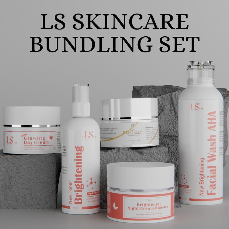 DLC- LS SKINCARE PAKET BUNDLING BOOSTER DAN RED JELLY