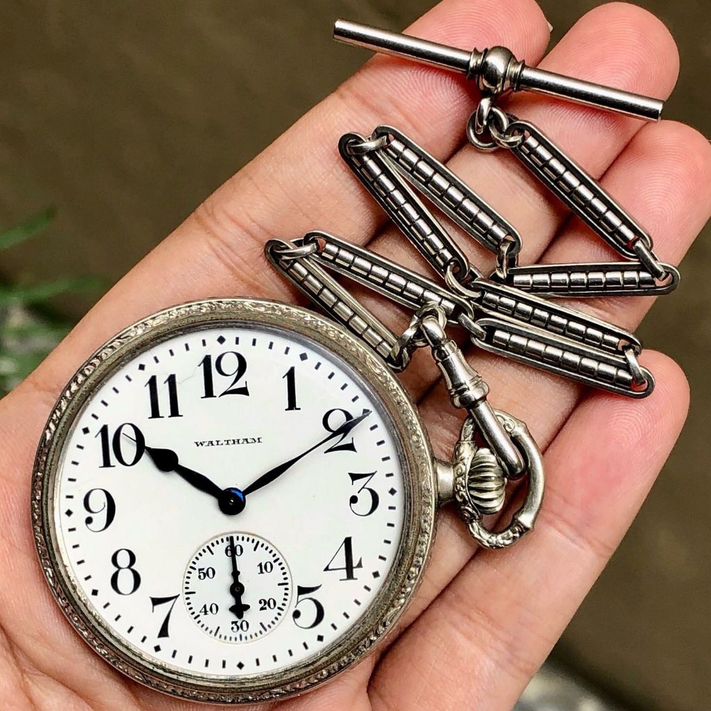 Vintage Waltham 23J Subsec Pocket Watch