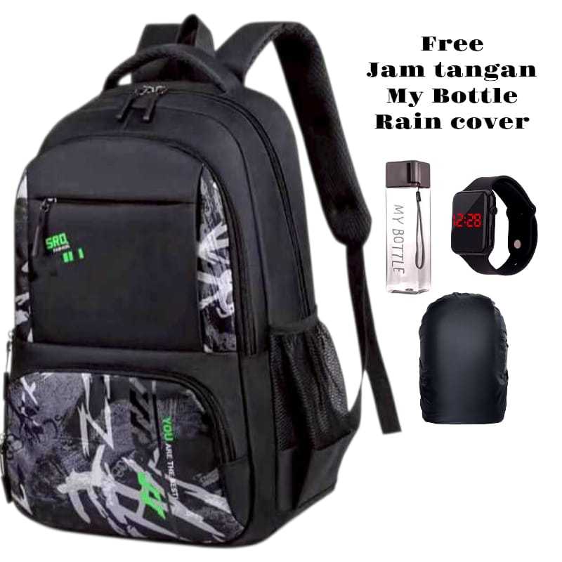 Tas Sekolah Anak laki laki keren- Model Terbaru -Tas sekolah anak SD SMP SMA-Tas ransel sekolah anak