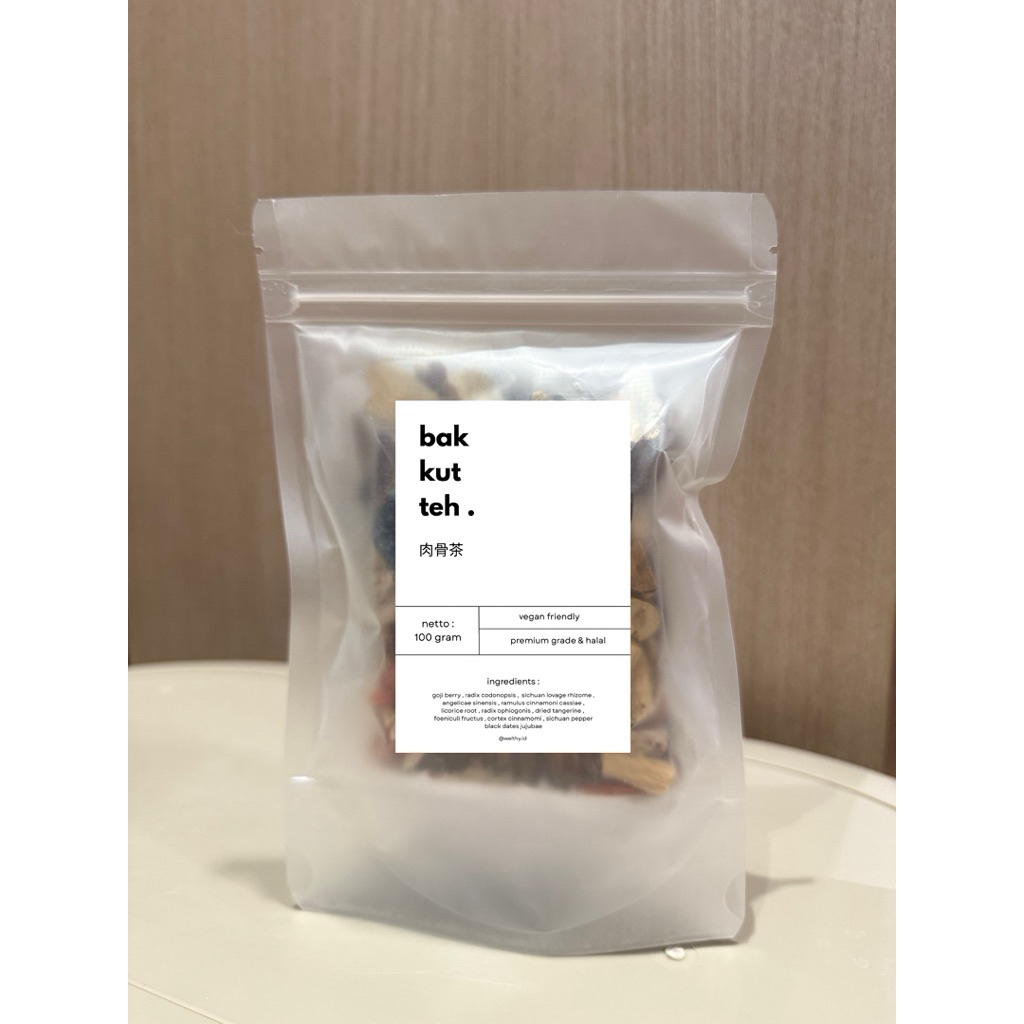 BAK KUT TEH / BAK KUT TEH SINGAPORE / BUMBU BAK KUT TEH / CIAK PO BAK KUT TEH + FREE TEA BAG 100GR