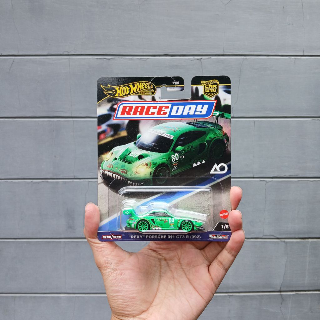 HOT WHEELS PORSCHE 911 GT3 R REXY RACE DAY