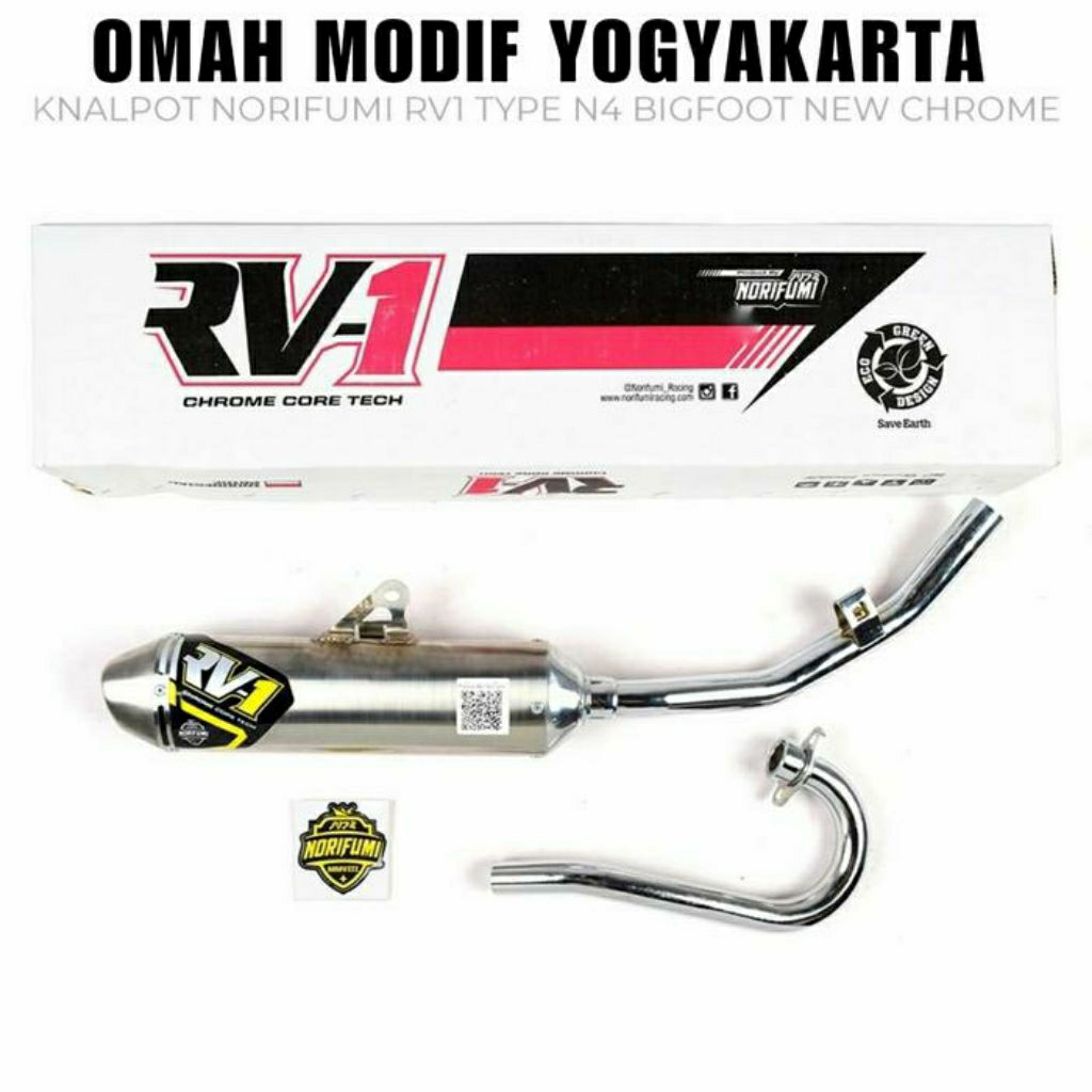 Knalpot klx RV1 N4