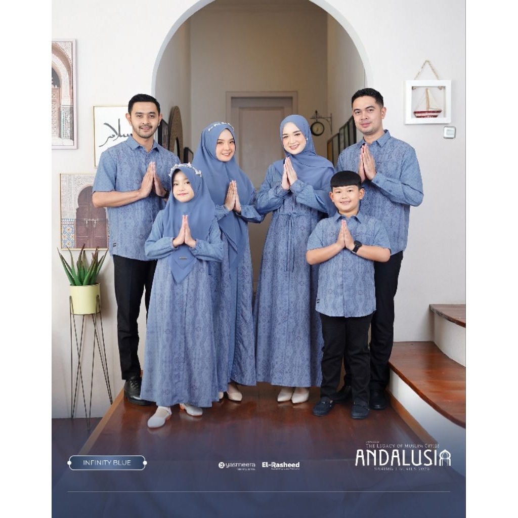 SARIMBIT YASMEERA ANDALUSIA WARNA BLUE
