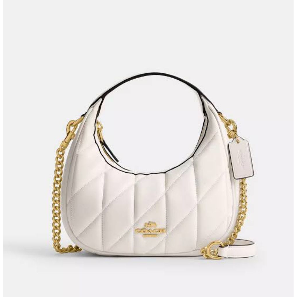 Tas Bulat kekinian Wanita CH Carmen Quilting Mini Crossbody