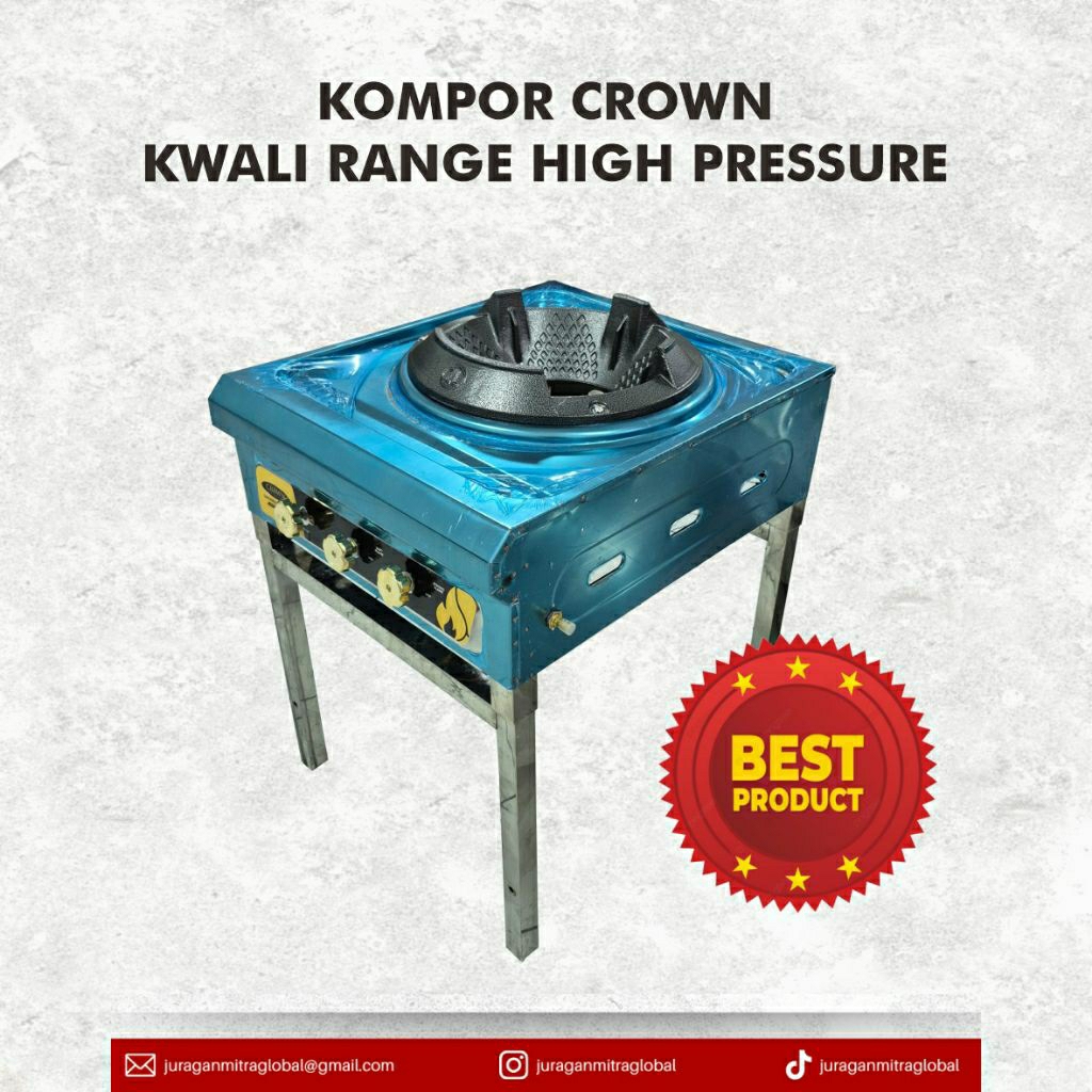 Kompor Crown || Crown Kwali Range High Pressure