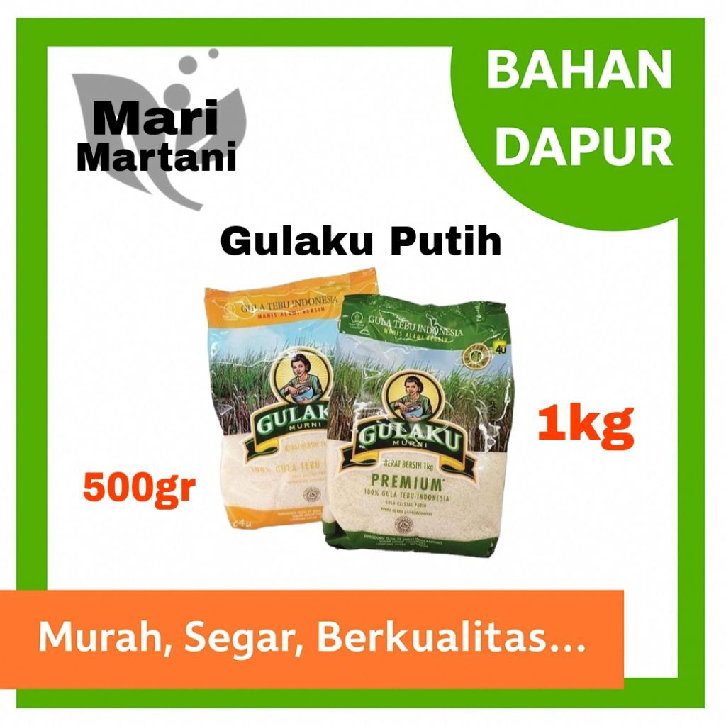 GULA PASIR GULAKU (500gr - 1000gr)