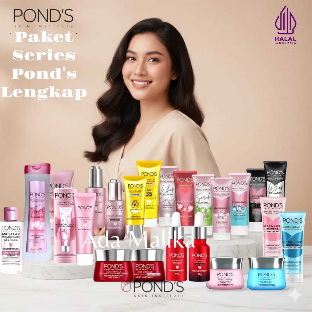 Pond's Bright Miracle Clarity Paket Lengkap Series Ponds All Varian