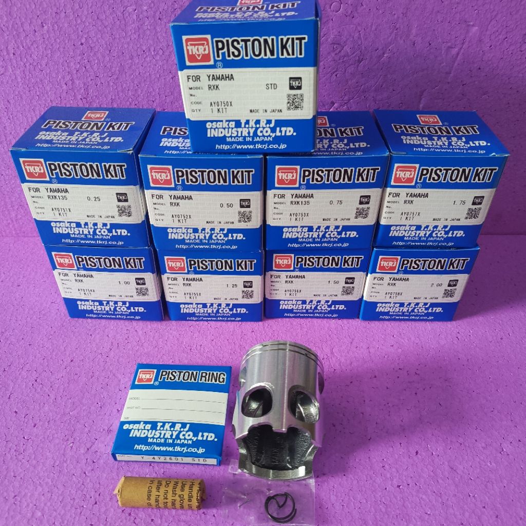PISTON TKRJ RX KING ORI JAPAN MERK TKRJ