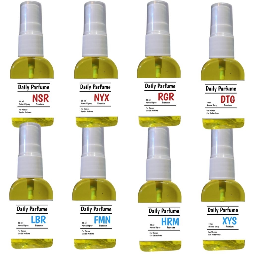 MURAH 8 Botol Parfum Isi 30ml Botol Plastik