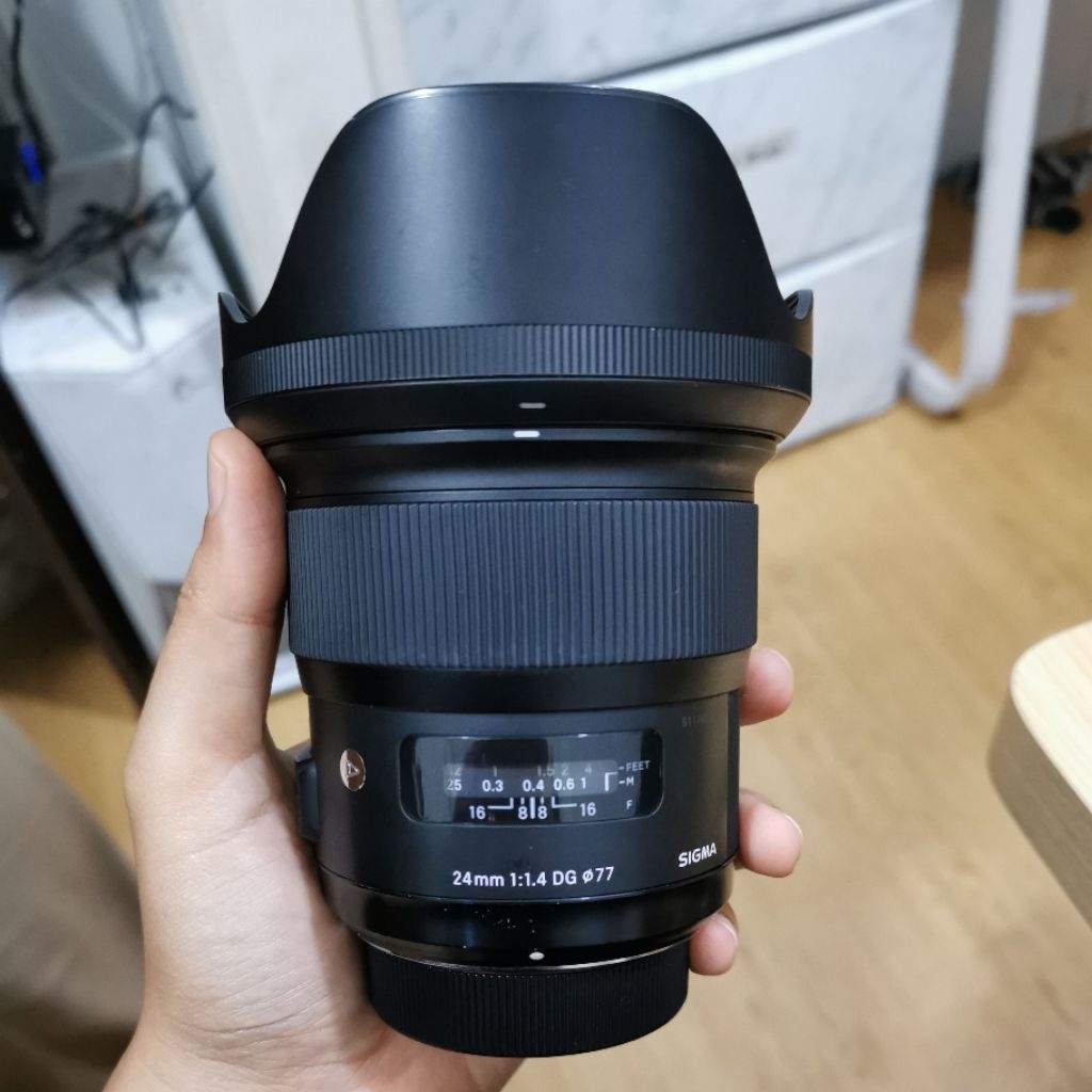 Sigma 24mm f1.4 nikon mantapp