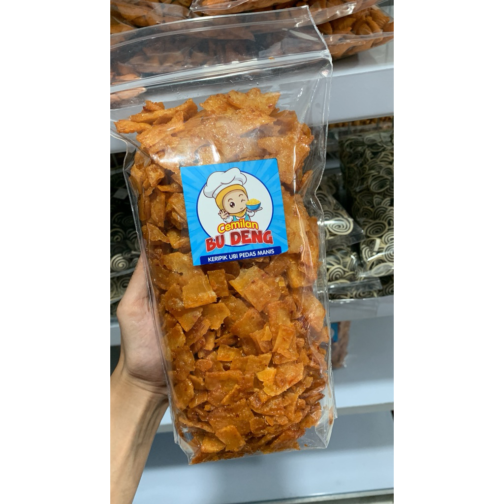 kerupuk ubi pedas manis