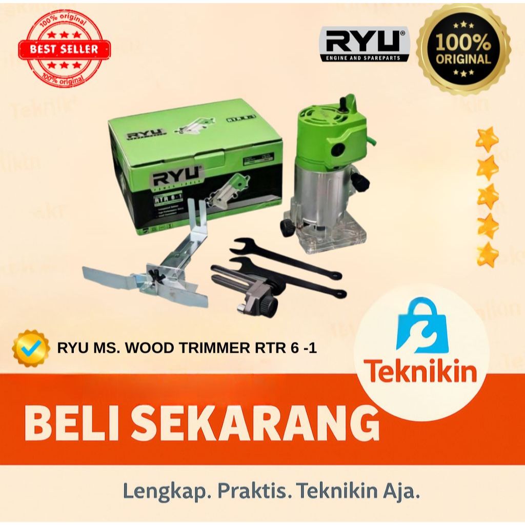 RYU Mesin Router MESIN profil RYU wood trimer RYU RTR 6 -1.