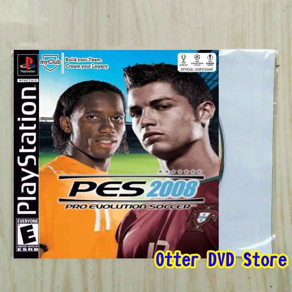 Kaset CD Game Ps1 Ps 1 PES 2008