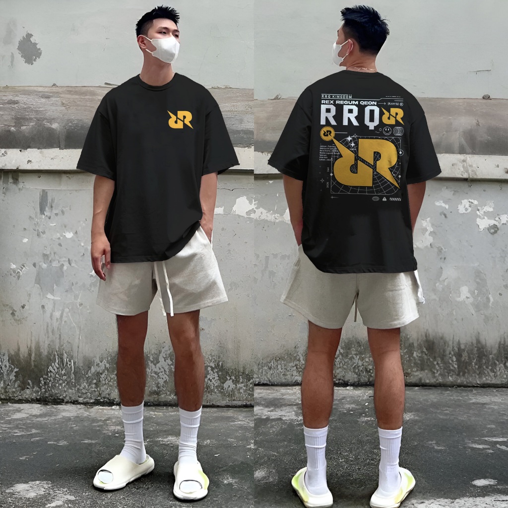 Kaos RRQ Kingdom Rex Requm Qeon Esport Team Mobile Legends ML Baju Esport Dewasa Pria Wanita Terbaru