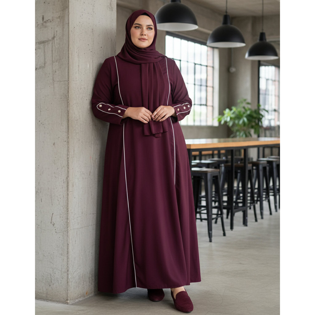Hot Deals Jumi - Gamis Jumbo Anti Uv Sultan Mewah Ld 110 120 130 140 Ralyn Dress
