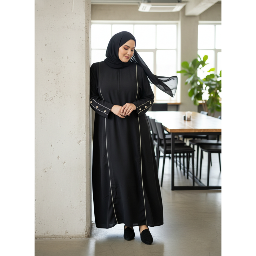 HOT DEALS Jumi - Gamis Jumbo Anti UV Sultan Mewah LD 110 120 130 140 Ralyn Dress