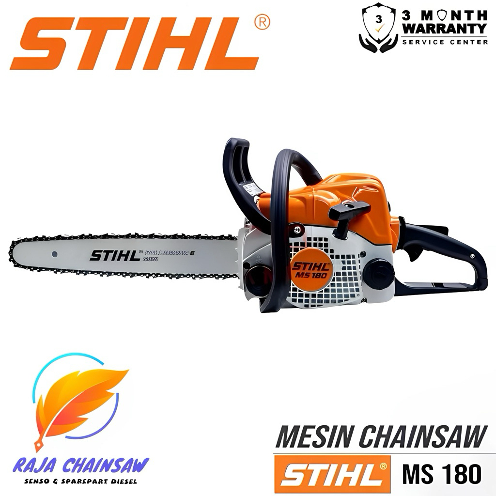 Mesin Gergaji Kayu Chain Saw STIHL MS 180 Senso STIHL ORI